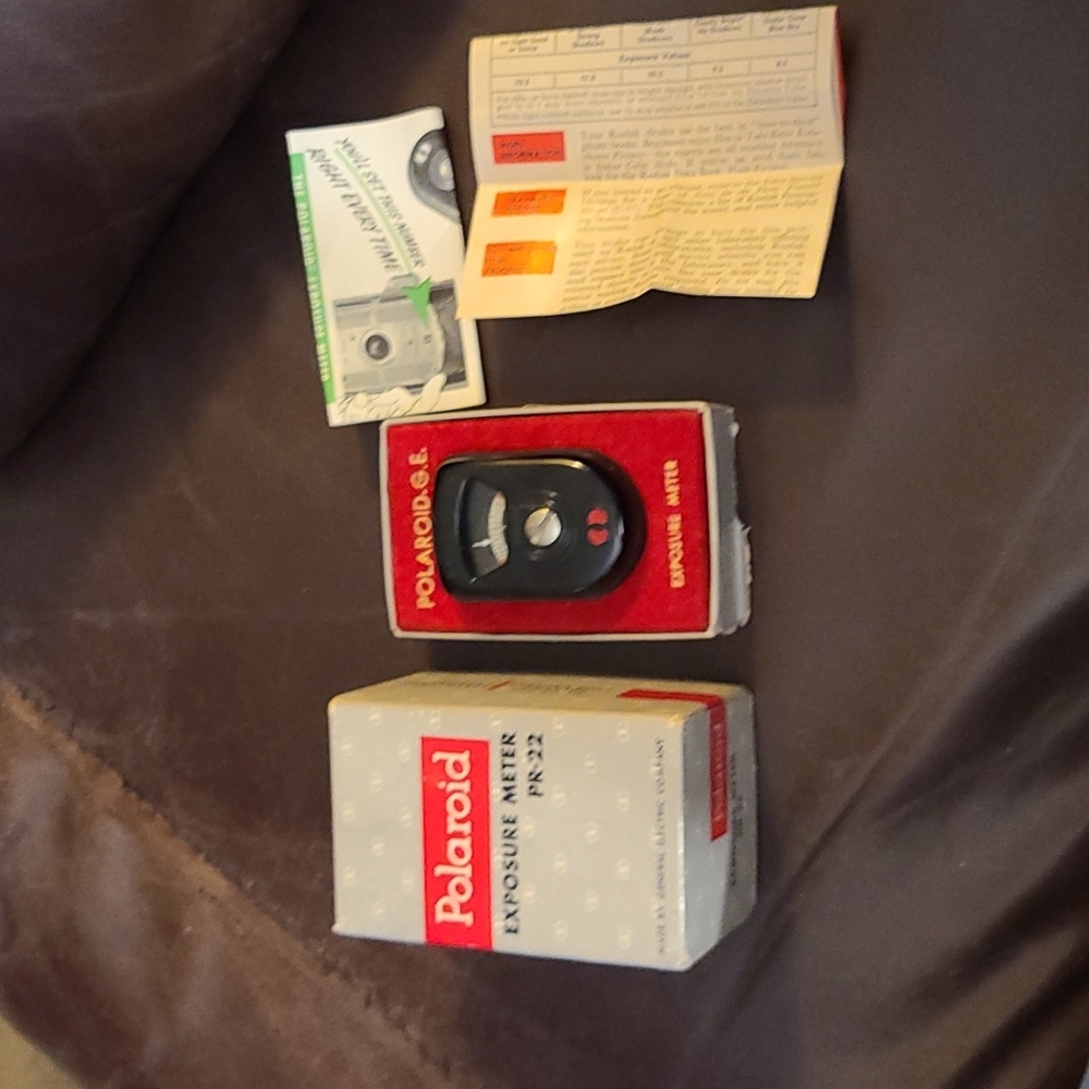 Polaroid exposure meter pr-22